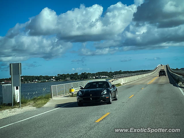 Ferrari California spotted in Navarre Beach, Florida