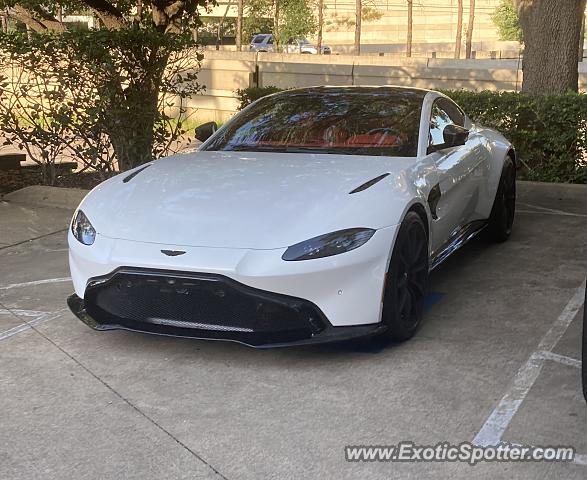 Aston Martin Vantage spotted in Houston, Texas