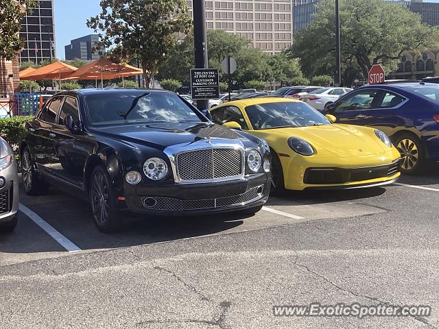 Bentley Mulsanne spotted in Houston, Texas