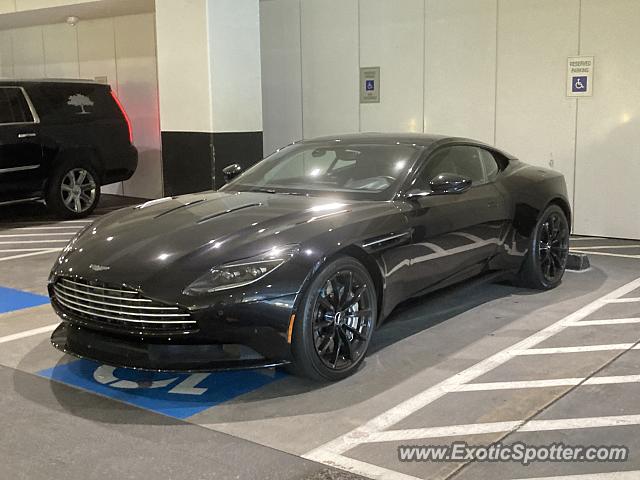 Aston Martin DB11 spotted in Houston, Texas