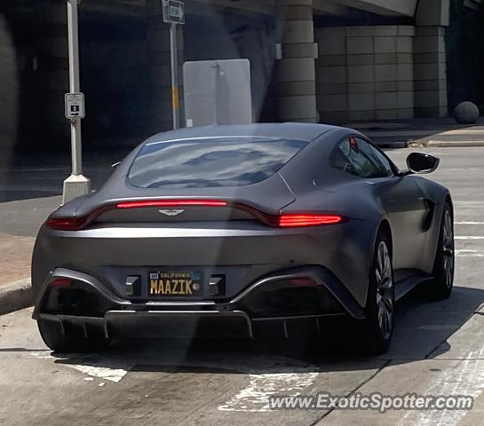 Aston Martin Vantage spotted in Houston, Texas