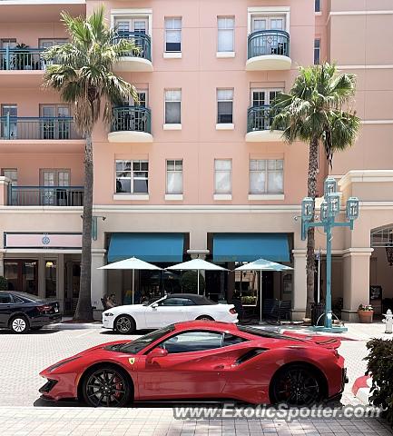 Ferrari 488 GTB spotted in Boca Raton, Florida
