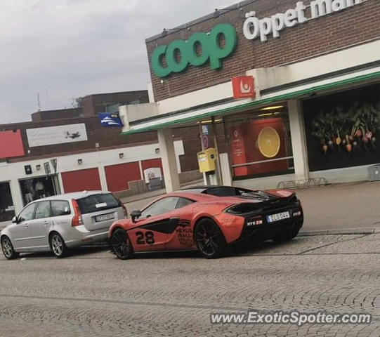 Mclaren 570S spotted in Markaryd, Sweden