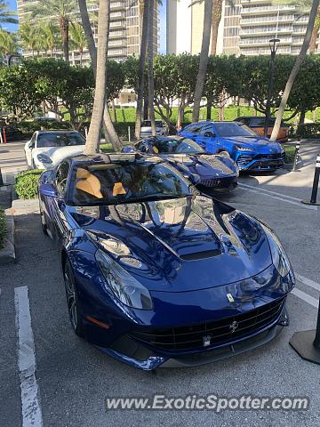 Ferrari F12 spotted in Bal Harbour, Florida