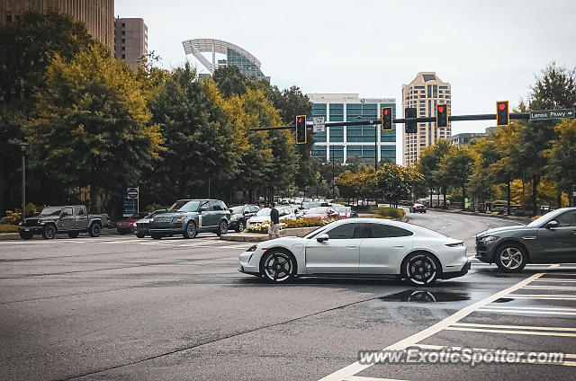 Porsche Taycan (Turbo S only) spotted in Atlanta, Georgia
