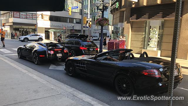 Bugatti Veyron spotted in Toronto, Canada