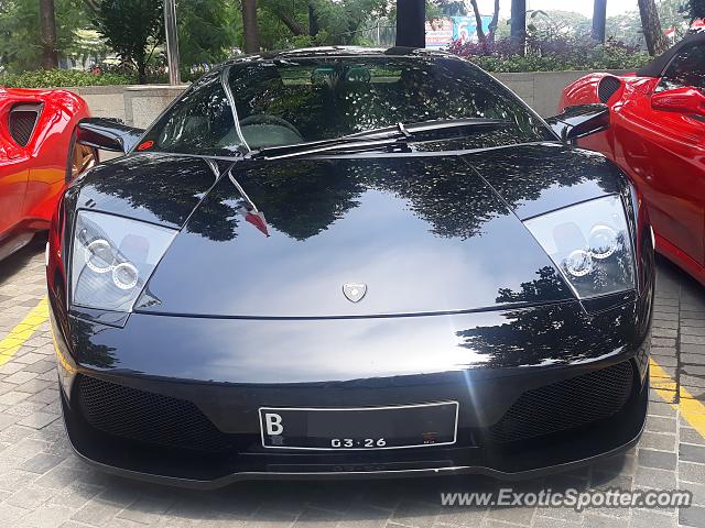 Lamborghini Murcielago spotted in Jakarta, Indonesia