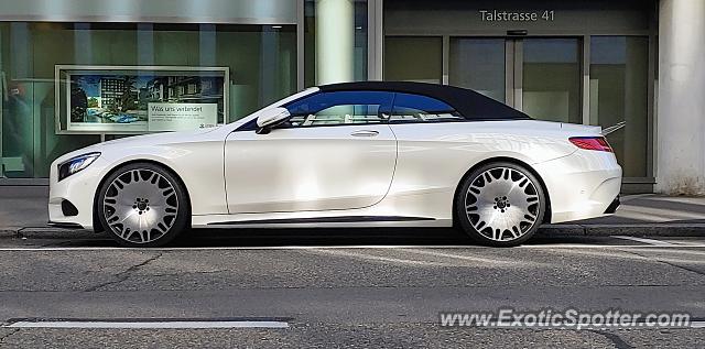 Mercedes SL 65 AMG spotted in Zurich, Switzerland