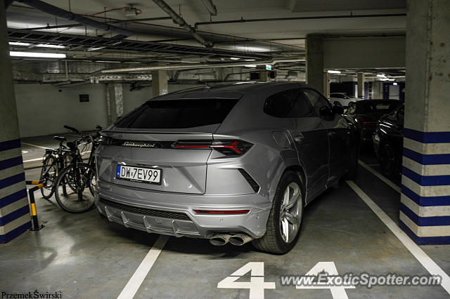 Lamborghini Urus spotted in Wrocław, Poland