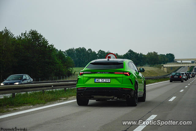 Lamborghini Urus spotted in Wrocław, Poland