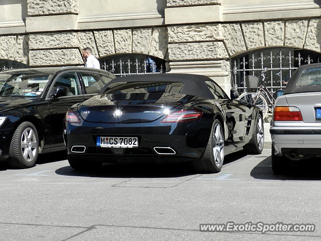Mercedes SLS AMG spotted in Munich, Germany