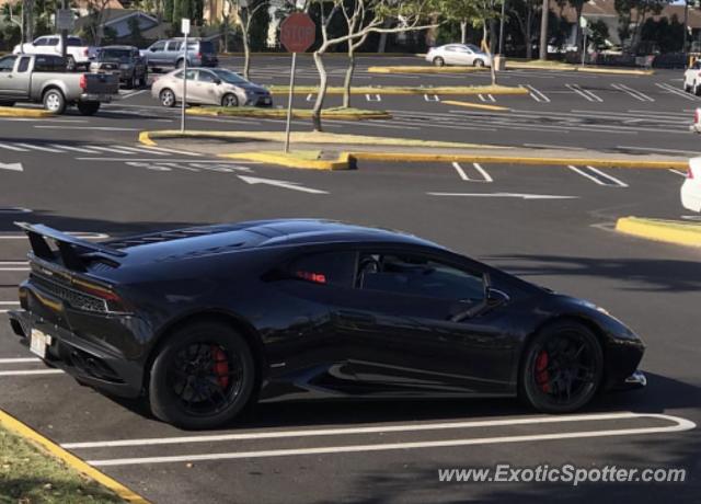 Lamborghini Huracan spotted in Honolulu, Hawaii