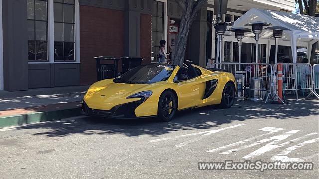 Mclaren 650S spotted in Danville, California