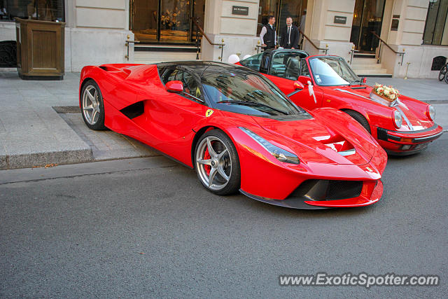 Ferrari LaFerrari spotted in Paris, France