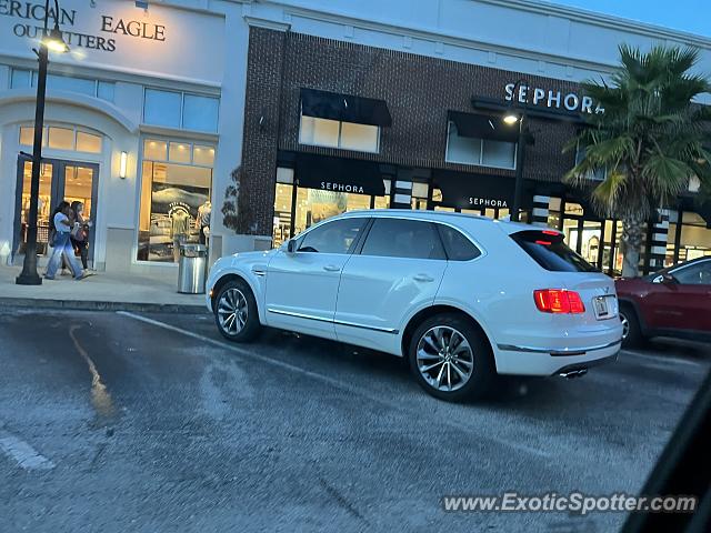 Bentley Bentayga spotted in Jacksonville, Florida