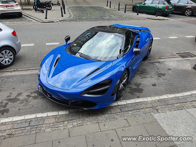 Mclaren 720S spotted in Warsaw, Poland