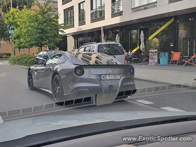 Ferrari F12 spotted in Warsaw, Poland