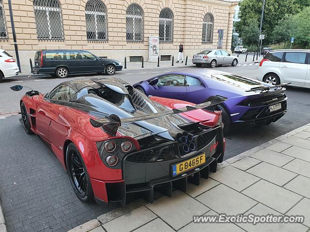 Pagani Huayra spotted in Warsaw, Poland