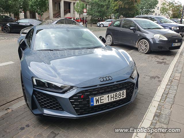 Audi R8 spotted in Warsaw, Poland