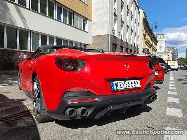 Ferrari Portofino spotted in Warsaw, Poland