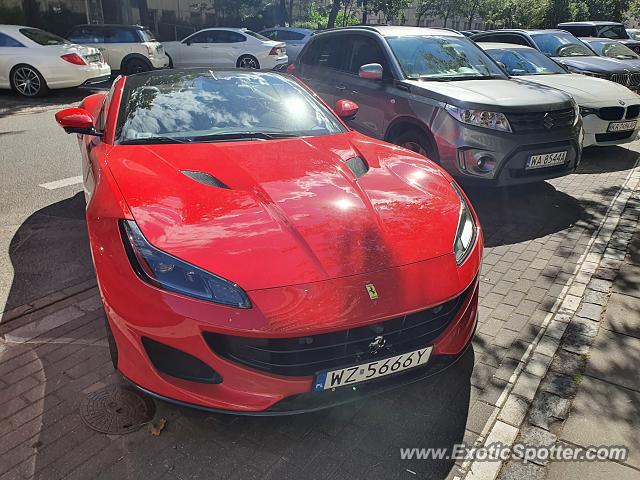 Ferrari Portofino spotted in Warsaw, Poland