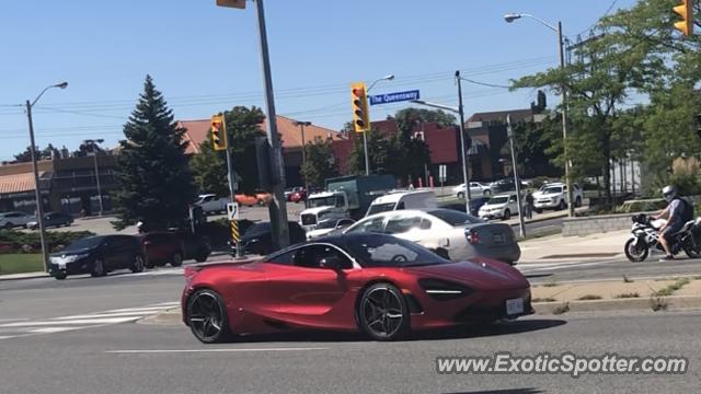 Mclaren 720S spotted in Toronto, Canada