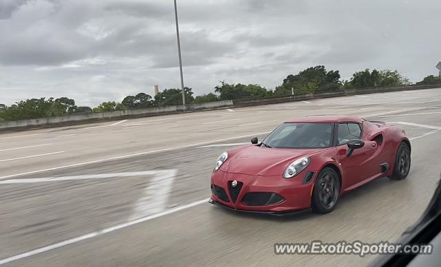Alfa Romeo 4C spotted in Jacksonville, Florida