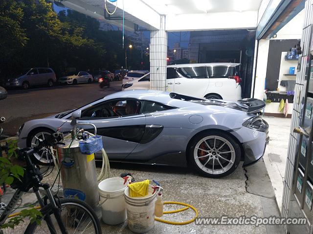 Mclaren 600LT spotted in New Taipei, Taiwan