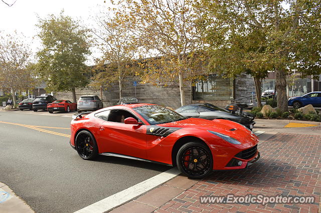 Ferrari F12 spotted in Malibu, California