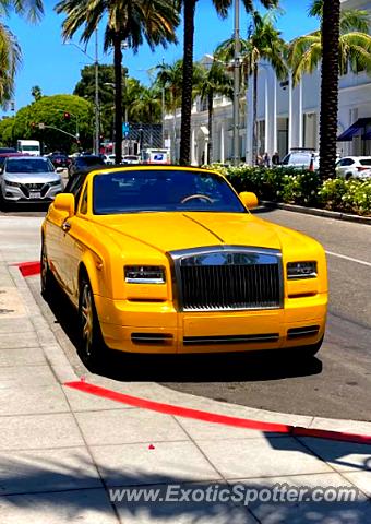 Rolls-Royce Phantom spotted in Beverly Hills, California