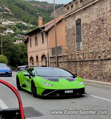 Lamborghini Huracan spotted in Cannes, France