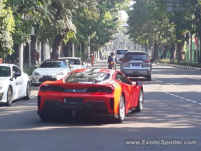 Ferrari 488 GTB spotted in Jakarta, Indonesia