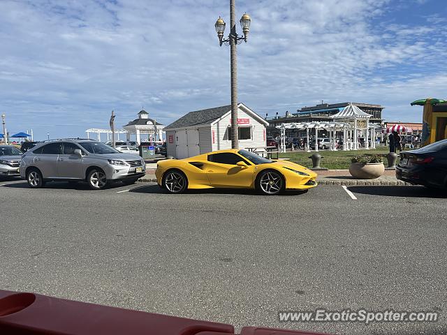Ferrari F8 Tributo spotted in Long Branch, New Jersey