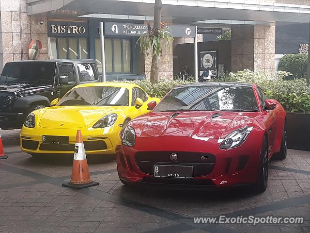 Jaguar F-Type spotted in Jakarta, Indonesia