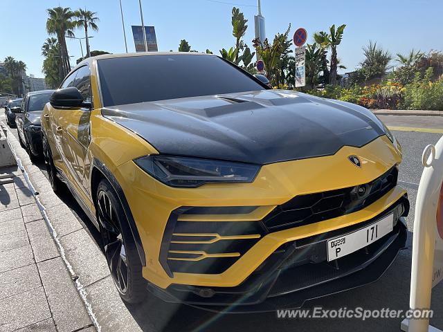 Lamborghini Urus spotted in Cannes, France