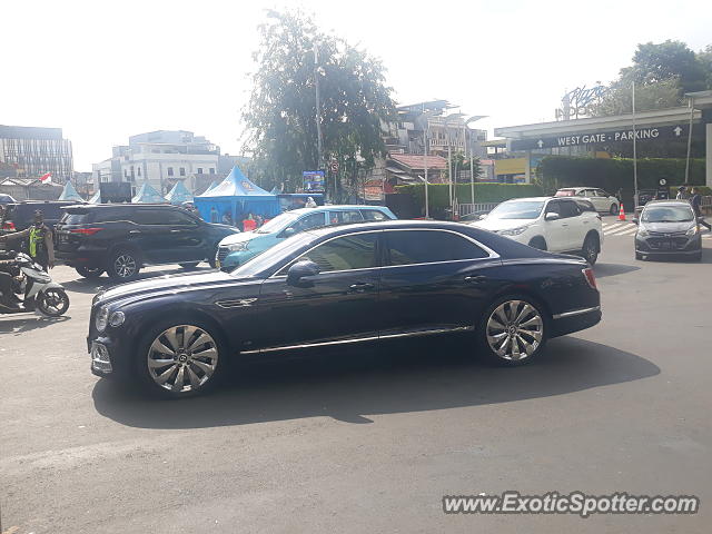 Bentley Flying Spur spotted in Jakarta, Indonesia