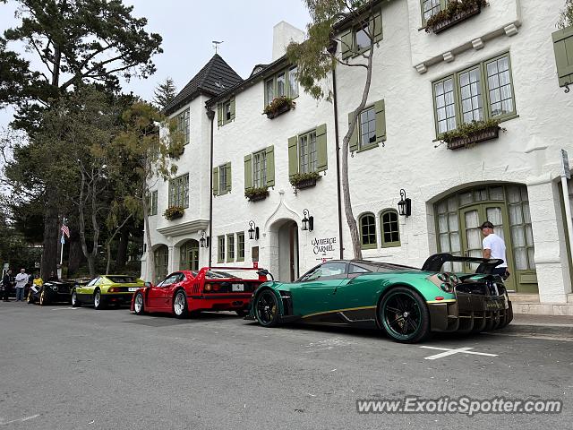 Pagani Huayra spotted in Carmel, California