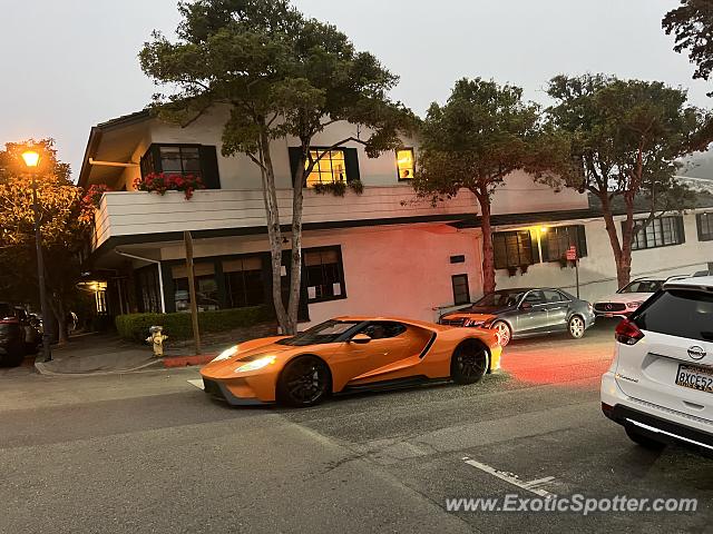 Ford GT spotted in Carmel, California