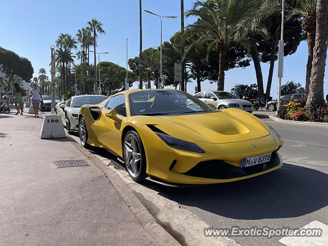 Ferrari F8 Tributo spotted in Cannes, France