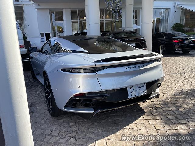 Aston Martin DBS spotted in Cannes, France