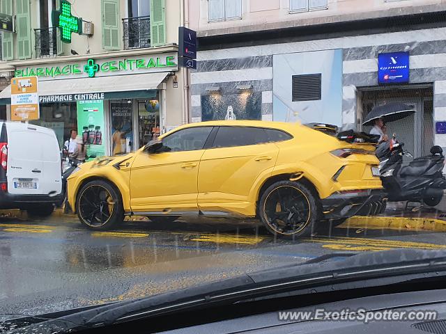 Lamborghini Urus spotted in Cannes, France