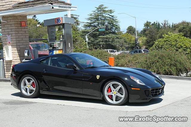 Ferrari 599GTB spotted in Monterey, California