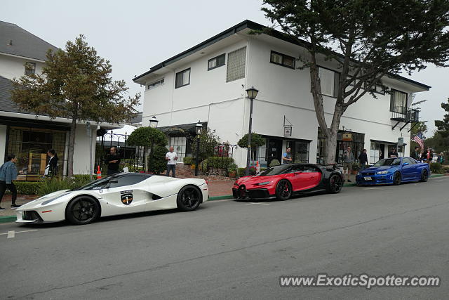 Bugatti Chiron spotted in Monterey, California