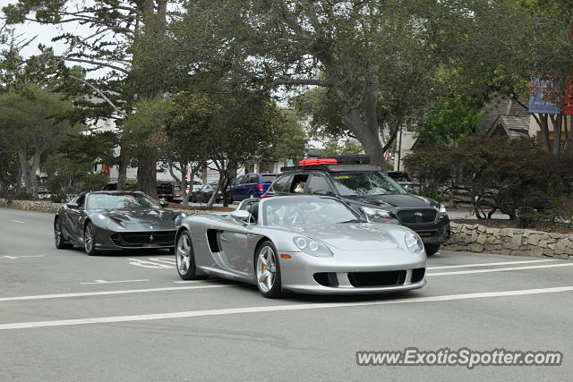 Porsche Carrera GT spotted in Monterey, California