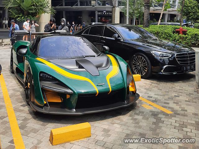Mclaren Senna spotted in Jakarta, Indonesia