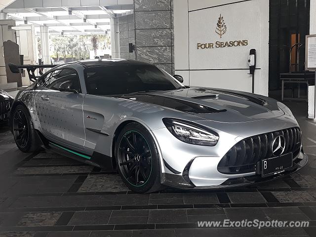 Mercedes AMG GT spotted in Jakarta, Indonesia