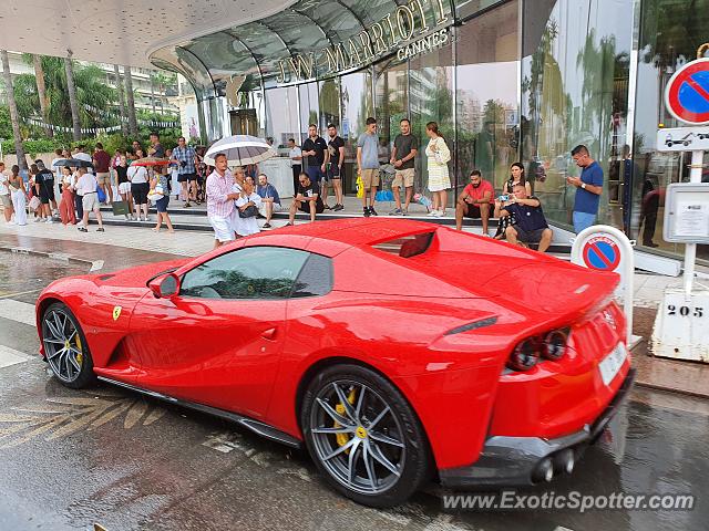 Ferrari 812 Superfast spotted in Cannes, France