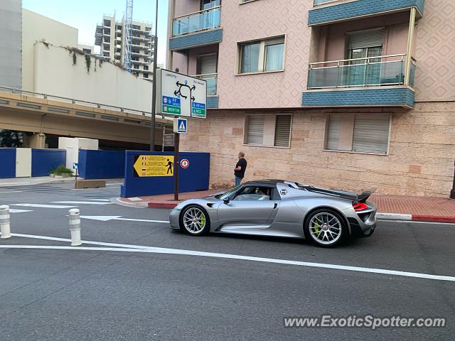 Porsche 918 Spyder spotted in Monte-Carlo, Monaco
