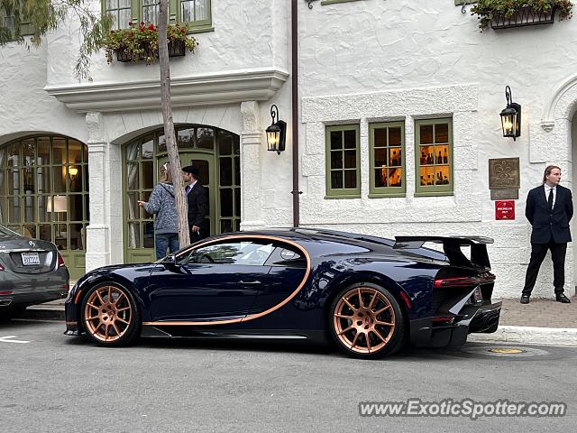 Bugatti Chiron spotted in Carmel, California