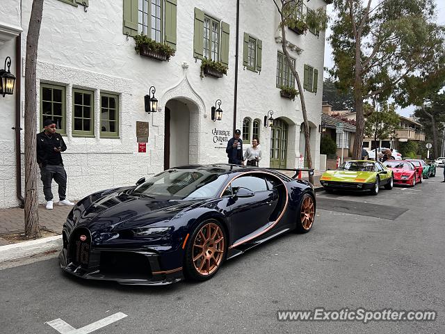 Bugatti Chiron spotted in Carmel, California